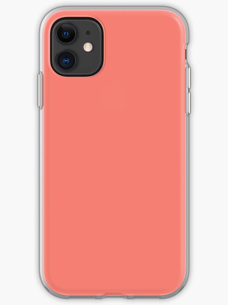 coque iphone 7 couleur saumon