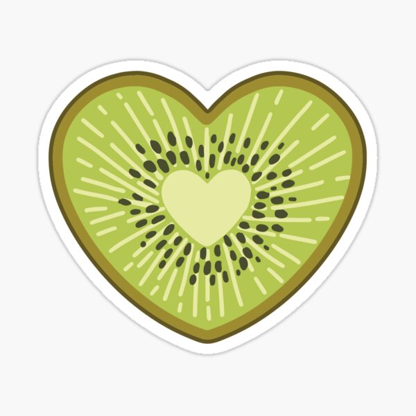 Item preview, kiwi heart designed and sold by DerSenat.