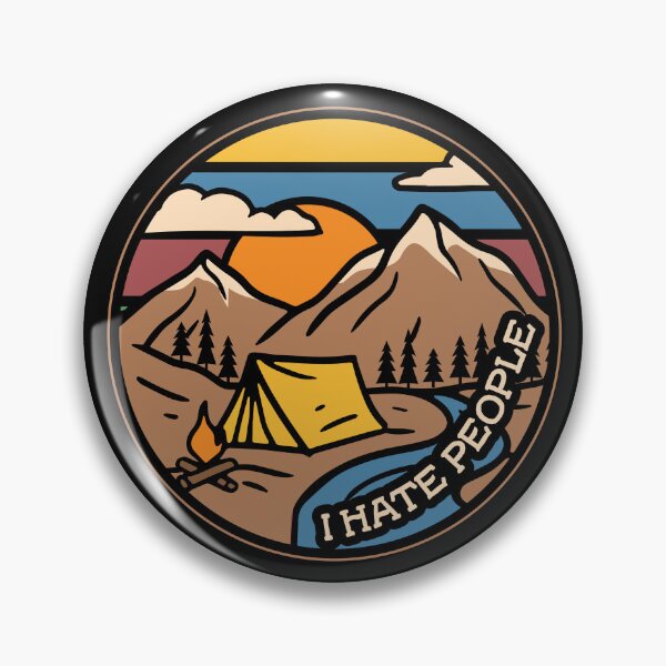 Item preview, Backpacking; Introvert; I Hate People; Funny designed and sold by EstelleStar.