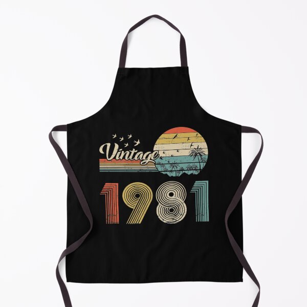Item preview, Vintage 1981, Born in 1981 Birthday Retro Design,41th Birthday Gift, 41 Years Old designed and sold by Brown Fahey.