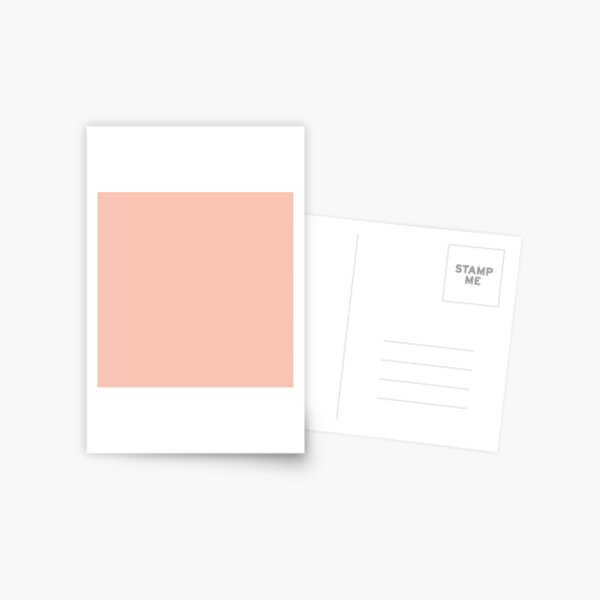 Pastel Pink / Pink Lace Plaid Pattern | Postcard