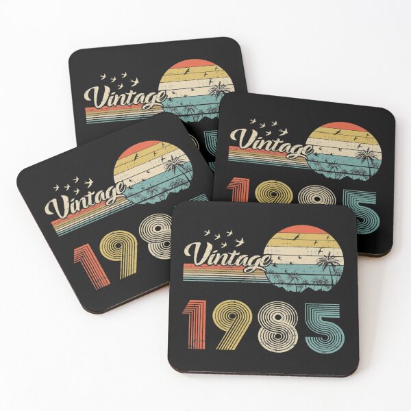 Item preview, Vintage 1985, Born in 1985 Birthday Retro Design,37th Birthday Gift, 37 Years Old designed and sold by Brown Fahey.