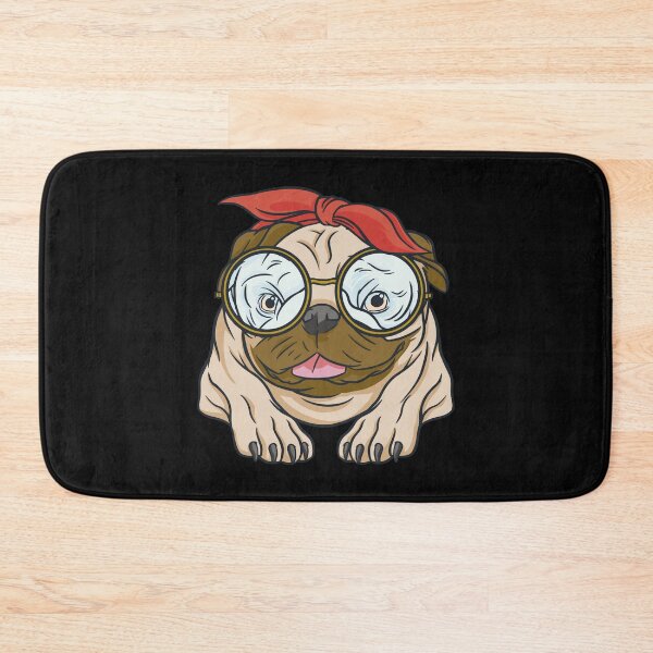 Item preview, Pug Dog Bandana designed and sold by DerSenat.