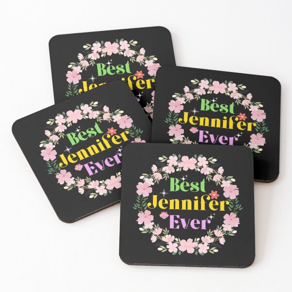 Item preview, Best Jennifer Ever - Jennifer Name Custom Gift | Floral Name Calligraphy Design designed and sold by Delandor.