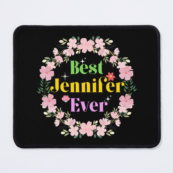 Item preview, Best Jennifer Ever - Jennifer Name Custom Gift | Floral Name Calligraphy Design designed and sold by Delandor.