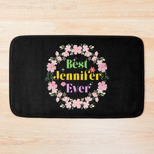 Item preview, Best Jennifer Ever - Jennifer Name Custom Gift | Floral Name Calligraphy Design designed and sold by Delandor.