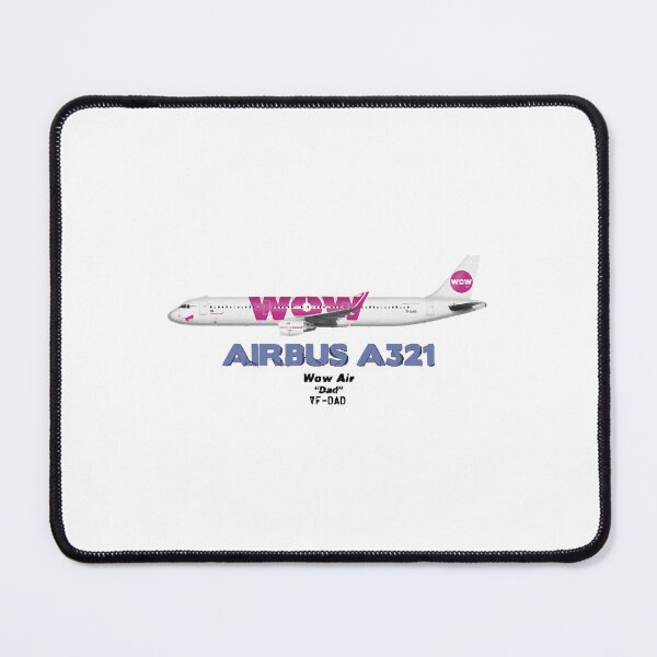 Item preview, Airbus A321 - Wow Air Dad  designed and sold by u3788.