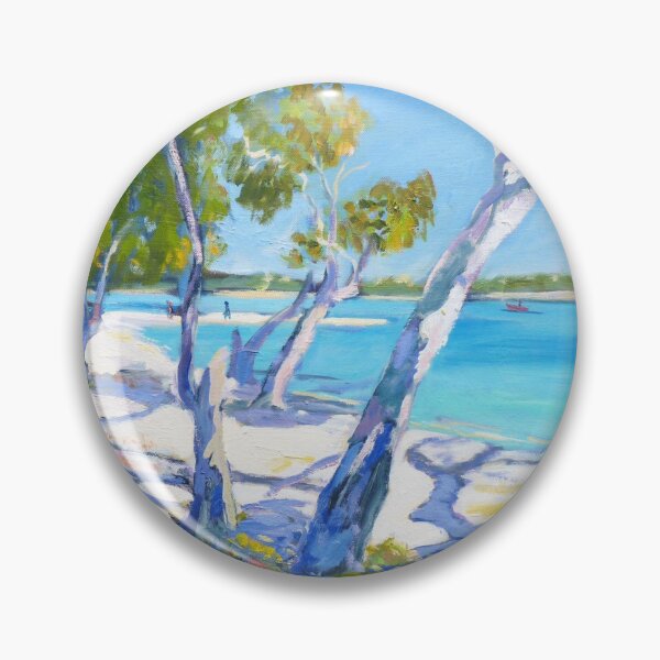 Item preview, Bribie Beach Sunny Sunday designed and sold by ginnymac.