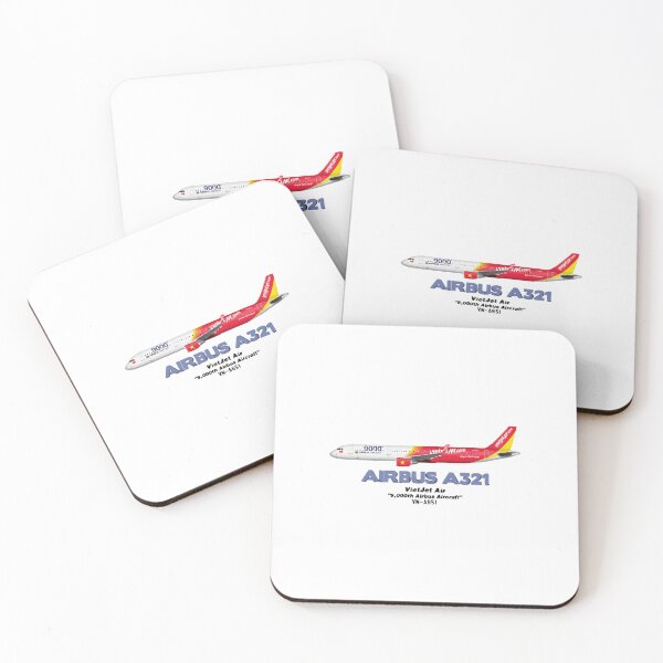 Item preview, Airbus A321 - VietJet Air 9,000th Airbus Aircraft  designed and sold by anh6903.