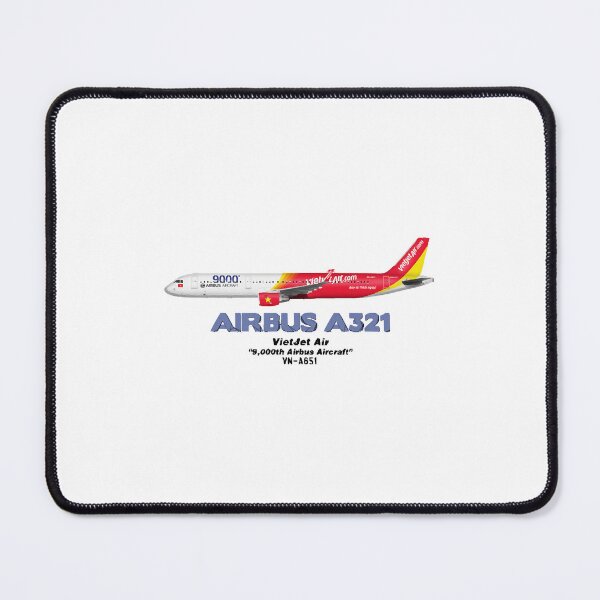 Item preview, Airbus A321 - VietJet Air 9,000th Airbus Aircraft  designed and sold by anh6903.