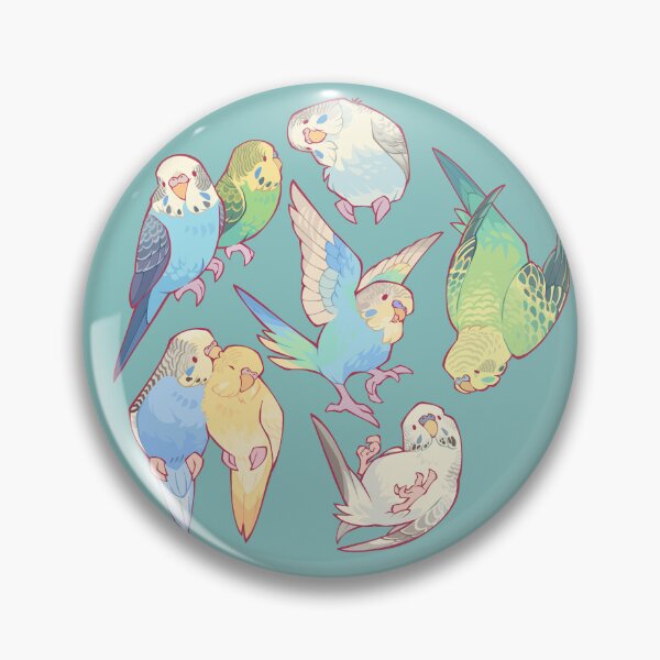 Item preview, Budgie bunch bubblegum ice cream flavored designed and sold by Colordrilos.