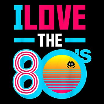 I Love The 90s Retro Funny Crewneck Sweatshirt