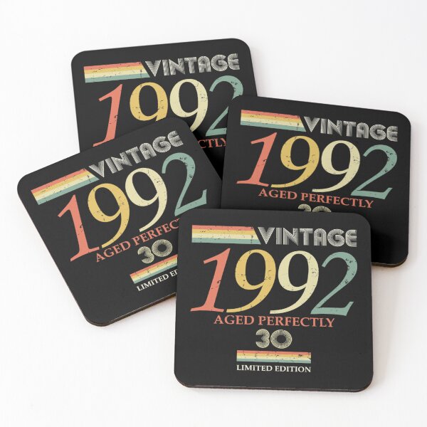 Item preview, Vintage 1992, 30th Birthday Aged Perfectly Gift designed and sold by Brown Fahey.