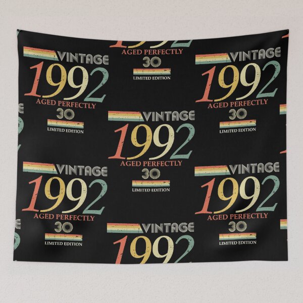 Item preview, Vintage 1992, 30th Birthday Aged Perfectly Gift designed and sold by Brown Fahey.