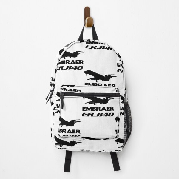 Item preview, Embraer ERJ140 Silhouette Print (Black) designed and sold by u3788.