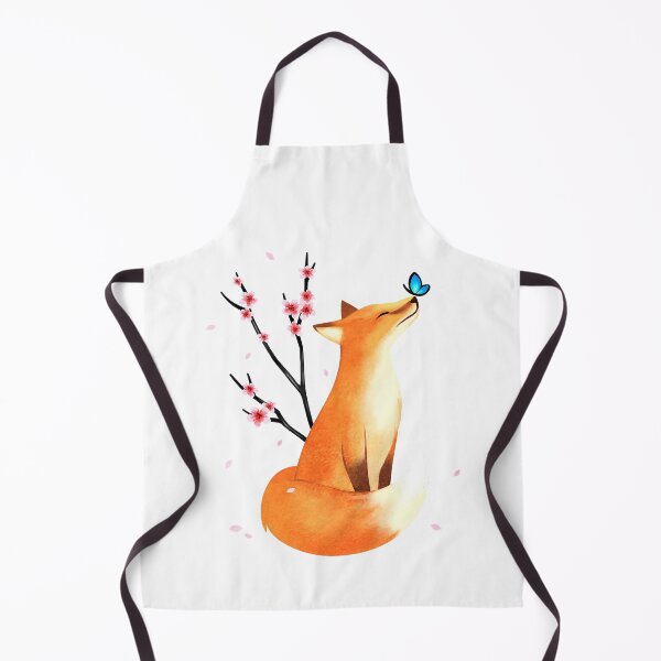 Item preview, Fox Japanese Cherry Blossom Flower Vintage Gift designed and sold by PerkinsAarav.