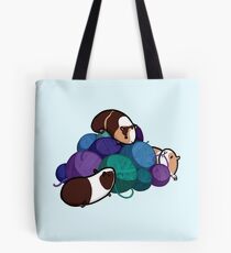 Guinea pigs and yarn Tote Bag