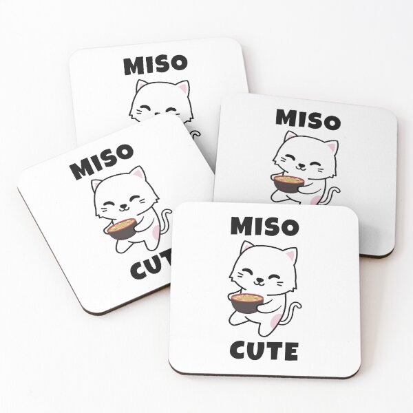 Item preview, Miso Cute - Anime Cat Funny Kawaii Face designed and sold by EstelleStar.