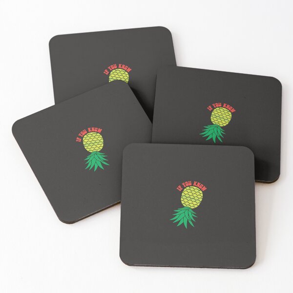 Item preview, Upside Down Pineapple Swinger Sticker designed and sold by NonAalten.