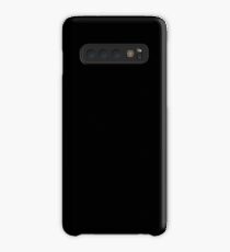 Funda/vinilo para Samsung Galaxy Negro / Jet Color sólido negro