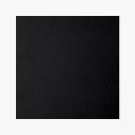 Black / Jet Black Solid Color Art Board Print for Sale by patternplaten