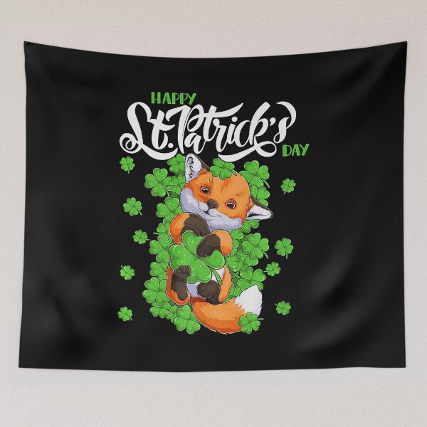 Item preview, Fox Leprechaun St Patricks Gifts Irish Fox Lover designed and sold by PerkinsAarav.