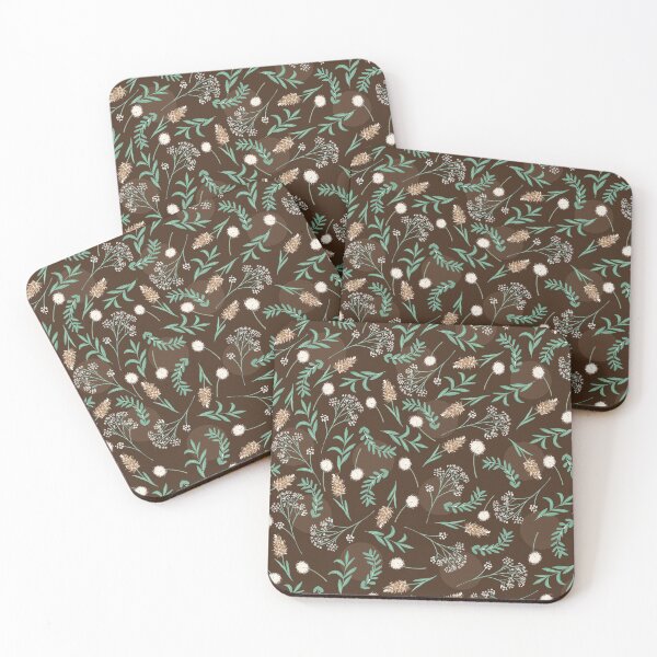 Item preview, little flowers chocolate  designed and sold by chiara-de-david.