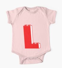 THE LETTER L, by Customize My Minifig One Piece - Short Sleeve