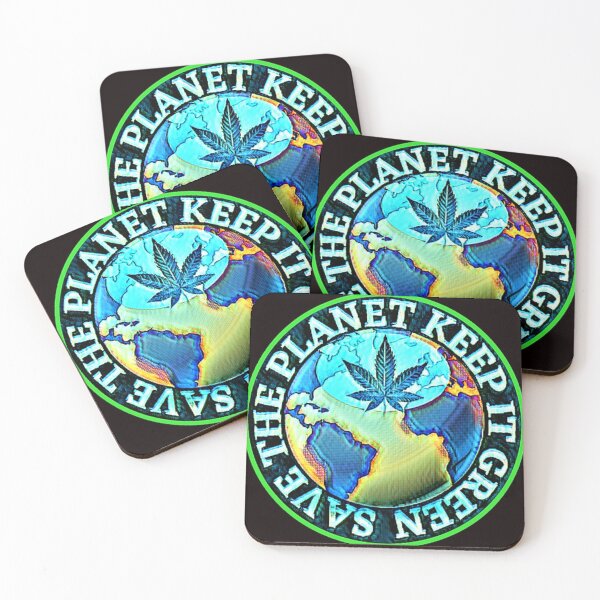 Item preview, SAVE THE PLANET KEEP IT GREEN Cannatees designed and sold by jmed70.