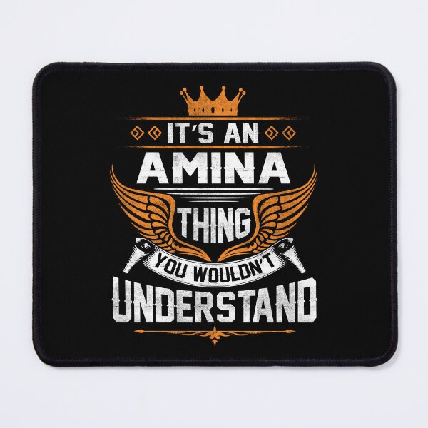 Item preview, Amina Name T Shirt - Amina Things Name Gift Item Tee designed and sold by braedowen3.