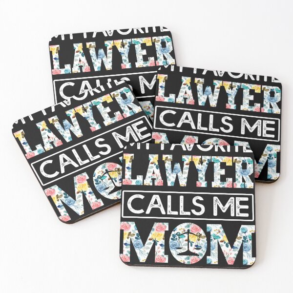 Item preview, my favorite lawyer calls me mom designed and sold by CristaloHipp.