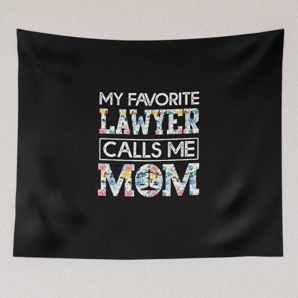 Item preview, my favorite lawyer calls me mom designed and sold by CristaloHipp.