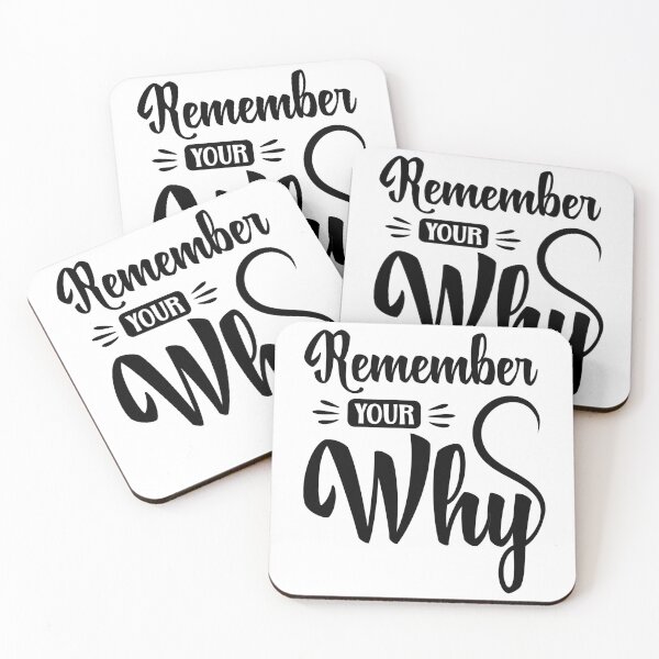 Item preview, Remember your why motivational and inspirational quotes designed and sold by Love Between Pages.