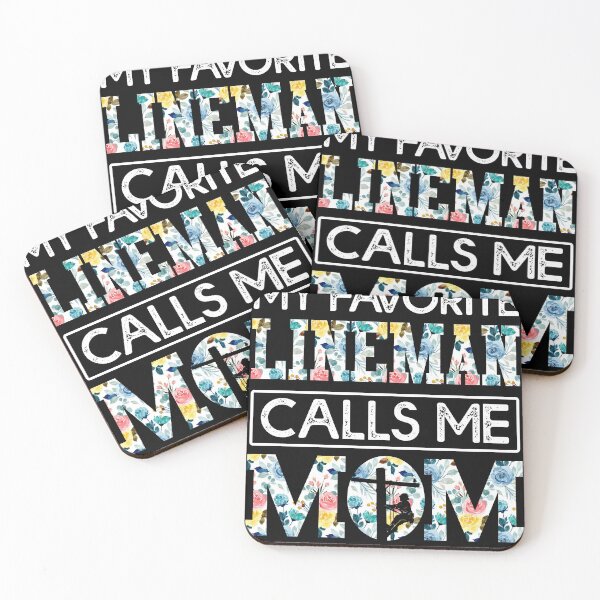 Item preview, my favorite Lineman calls me mom designed and sold by CristaloHipp.