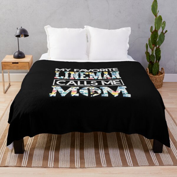 Item preview, my favorite Lineman calls me mom designed and sold by CristaloHipp.