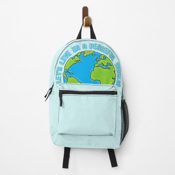 Item preview, Let's Live In A Peaceful World designed and sold by Creative Zense™.