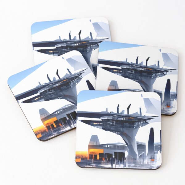 Item preview, Spaceport 2 designed and sold by QuickEyedSky.