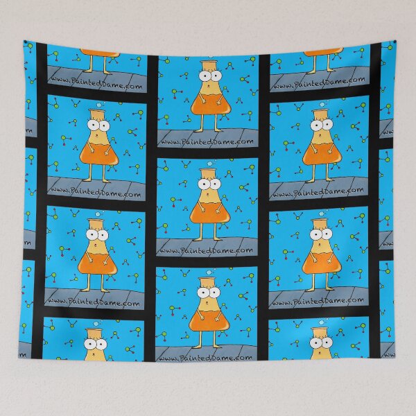 Item preview, Sophie the erlenmeyer flask designed and sold by Pamela Craven.