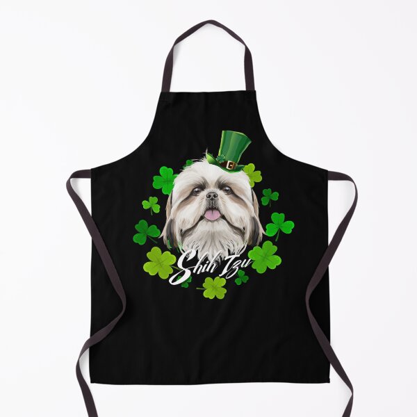 Item preview, St Patrick's Day Irish Saint Patrick Shamrock Shih Tzu Happy designed and sold by Barnissim.