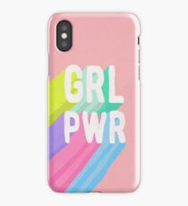 GRL PWR x Pink iPhone Case