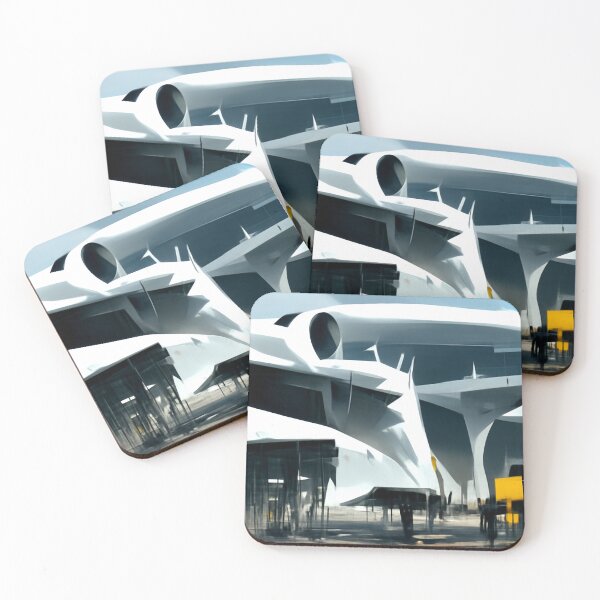 Item preview, Spaceport 3 designed and sold by QuickEyedSky.