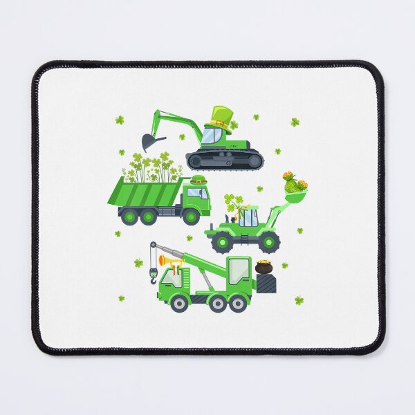 Item preview, Kids Boys St Patricks Day Crane Truck Construction Toddler designed and sold by ClaireDanna.