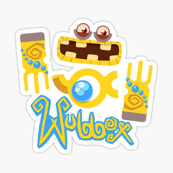 My singing monsters wubbox  Sticker for Sale by EASY Aadia in 2023