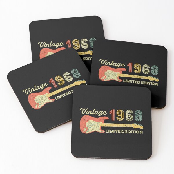 Item preview, Vintage 1968 Birthday gifts, Guitar lovers 54th Birthday  designed and sold by ClaireDanna.