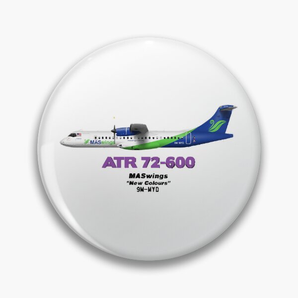 Item preview, Avions de Transport Rgional 72-600 - MASwings New Colours  designed and sold by uong32475.