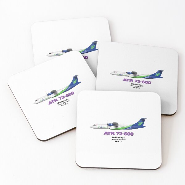 Item preview, Avions de Transport Rgional 72-600 - MASwings New Colours  designed and sold by uong32475.