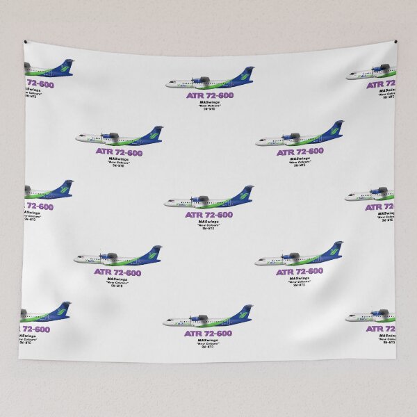 Item preview, Avions de Transport Rgional 72-600 - MASwings New Colours  designed and sold by uong32475.