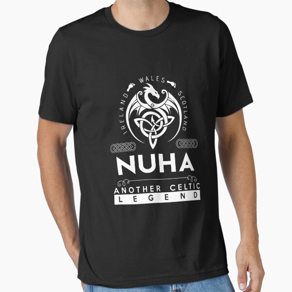 Item preview, Nuha Name T Shirt - Nuha Another Celtic Legend Gift Item Tee designed and sold by lanawalton.