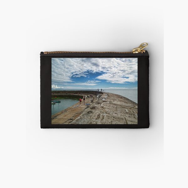 Item preview, The Cobb Wall At Lyme Regis, Dorset Uk designed and sold by lynn carter.