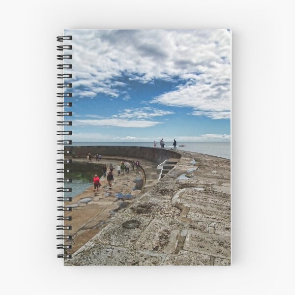 Item preview, The Cobb Wall At Lyme Regis, Dorset Uk designed and sold by lynn carter.